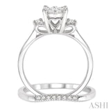 Lovebright Bridal Diamond Wedding Set