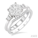 Lovebright Bridal Diamond Wedding Set