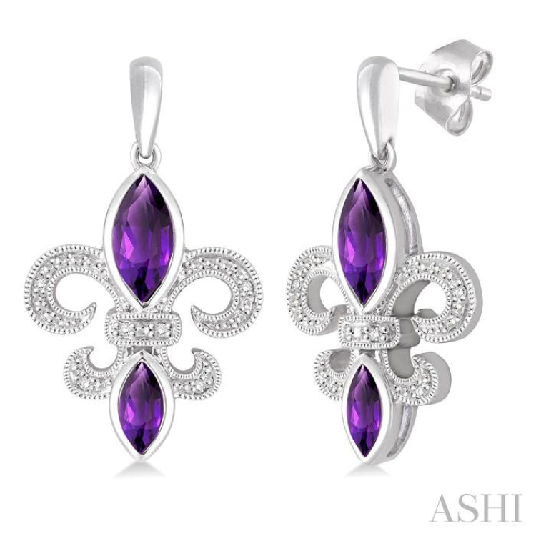 Fleur de deals lis diamond earrings