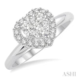 Heart Shape Lovebright Diamond Ring