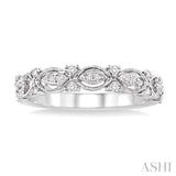 Stackable Light Weight Diamond Band