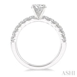 Endless Embrace Semi-Mount Diamond Engagement Ring