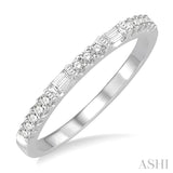 Stackable Diamond Wedding Band