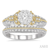 Lovebright Bridal Diamond Wedding Set