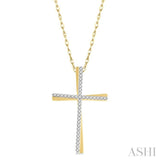 Cross Diamond Fashion Pendant